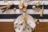 DII Cabana Dobby Stripe Tabletop Collection, Black & White 18x108-inch Table Runner