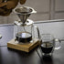 Brew To A Tea BTaT Pour Over Coffee Maker Set, Double Wall Glass, 16 oz, Drip Coffee Maker with Permanent Filter
