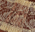 Simhomsen Burgundy Lace Table Runners 16 × 72 Inch - Embroidered Leaves Dresser Scarves