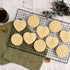 Set of 2 Icelandic Magical Stave Cookie Cutters - Designs: Love Charm Astarstafur & Runic Compass Vegvisir (2 pieces) -
