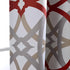 DriftAway Alexander Pattern Match Blackout Valances for Windows, 250GSM Geometric Moroccan 52 Inch by 14 Inch