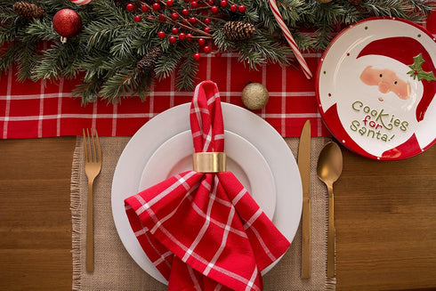 DII Jute Burlap Collection Kitchen Tabletop Placemat Set, 13x19, Solid Natural, 6 Count