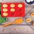 Mrs. Anderson's Baking Silicone 9-Cup Madeleine Cookie Pan, Non-Stick European-Grade Silicone