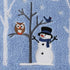 SKL Home Christmas/Gift Winter Friends Snowman Bath Towel - Blue