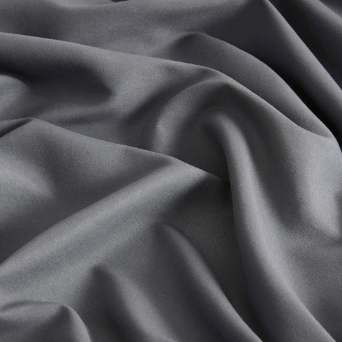 Empyrean Bedding Pillow Case Set of 2, Standard Size, Soft Microfiber, Dark Grey