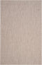 SAFAVIEH Courtyard Collection 2'7" x 5' Indoor-Outdoor Area Rug | Beige / Beige CY8520 | Waterproof Easy-Cleaning