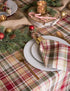 DII Give Thanks Plaid Fall Table Decor, Autumn & Thanksgiving Tabletop Linens, 60x104 Rectangle Tablecloth