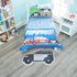 30x20 100% Hand Tufted Police Car Bedroom or Bathroom Rug - in; Cotton Kids Bathroom Mat; Decorative Kids Area Rug