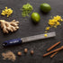 Microplane Premium Citrus Zester and Parmesan Grater, Dark Blue - Blade Made in the USA