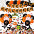 62PCS Halloween Party Decorations Set, Photo Booth Props, Banner, Balloons, Spider Pumpkin Supplies