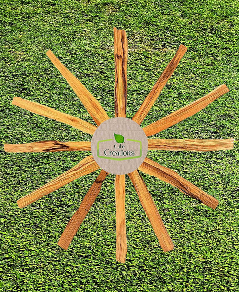 20 Palo Santo Sticks, 140 Grams / 5 Ounces, 100% Natural, High Resin, Sustainably Harvested