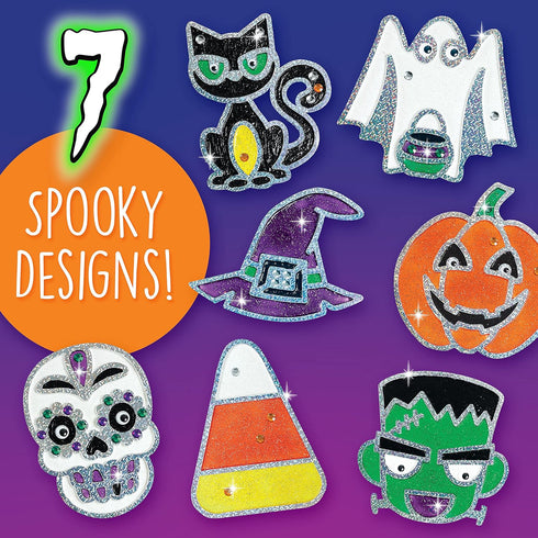Creativity for Kids Halloween Crafts, Make Your Own Halloween Window Art with Halloween Window Clings