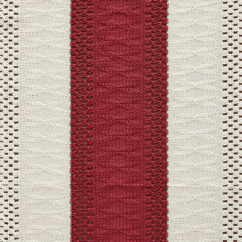 14 72 Inch 72 Inches ZeeMart Macrame Style Bicolor Stitching Table Runner, x Red/Ivory, Boho Red Table Runners Long