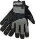 West County Men's Gloves – Large, Charcoal, Work Gloves with Adjustable Cuff