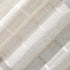 Clean Window Twill Stripe Anti-Dust Sheer Curtain Panel - 52" x 63", Allergy/Pet Friendly, White/Linen