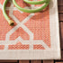 SAFAVIEH Courtyard Collection Accent Rug - 2' x 3'7", Brown & Beige, Non-Shedding & Easy Care, Indoor/Outdoor & Washable-Ideal for Patio, Backyard, Mudroom (CY6032-242) by Safavieh