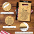 Christian Gifts For Women - 1 Corinthians 13 Love Is Patient Love Is Kind Bamboo Cutting Board Decor