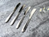 4 Pieces Butter Knife Set, Pate Knife and Cheese Spreader with Thick Handle, Stainless Steel