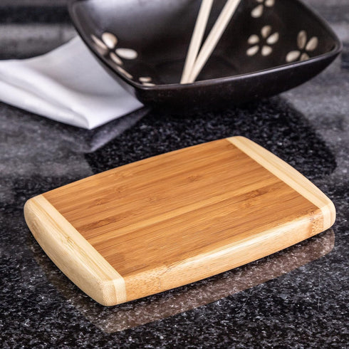 Joyce Chen Compact Bamboo Cutting Board, 5x7 Inches