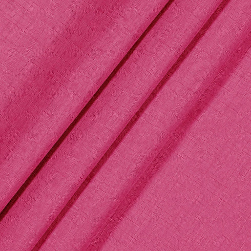 ECLIPSE Kendall Blackout Thermal Rod Pocket Window Curtain, 1 Panel, 42 x 54, Raspberry for Bedroom or Living Room
