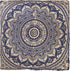 35" Popular Handicrafts Floor Pillow Cushion Cover - Hippie Mandala Square Ottoman Pouf Cover Indian Ombre Daybed