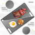 Reversible Pre-Seasoned Cast Iron Griddle Plate | 1-Piece 16.50 Inch Grill Pan for Gas Stovetop & Oven Use