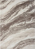 LUXE WEAVERS Lagos Collection 7983 Brown 2x3 Art Deco Geometric Area Rug