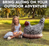 Cawowa Inflatable Chicken, Decorations for Birthday Party Supplies Toy, Wild West Farm Theme Gifts, Blow Up Hen Decor