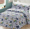 Kids Zone Home Linen 2pc Twin Bedspread Coverlet Quilt Set Kids/Teens Boys Construction Crane Trucks Cement