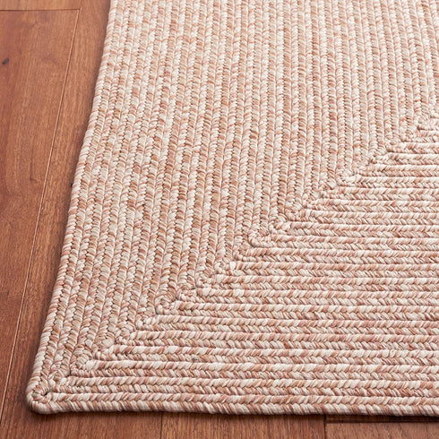 2' 3', (BRA201B) SAFAVIEH Washable Rug Outdoor Braided Collection - x Natural, Handmade & Reversible, Non-Shedding