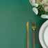 FOLINS&HOME Green Rectangle Tablecloth - 60 x 84 Wrinkle Free Waterproof Polyester Table Cover for Party, Indoor,