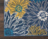 2'2" 7'6" (8' Nourison Home Passion Blue x Area Rug - Easy Clean, Non Shedding, Bed Room, Living Room, Dining Room