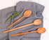 Eddington’s Italian Olive Wood Cooking Spoon - Handcrafted in Europe, Set of 2