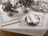 SARO LIFESTYLE Lily Collection Studded Design Table Runner - 16" x 54", Silver