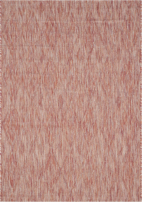 SAFAVIEH Courtyard Collection 2' x 3'7" Red CY8522 Indoor/Outdoor Accent Rug for Patio, Backyard, Mudroom