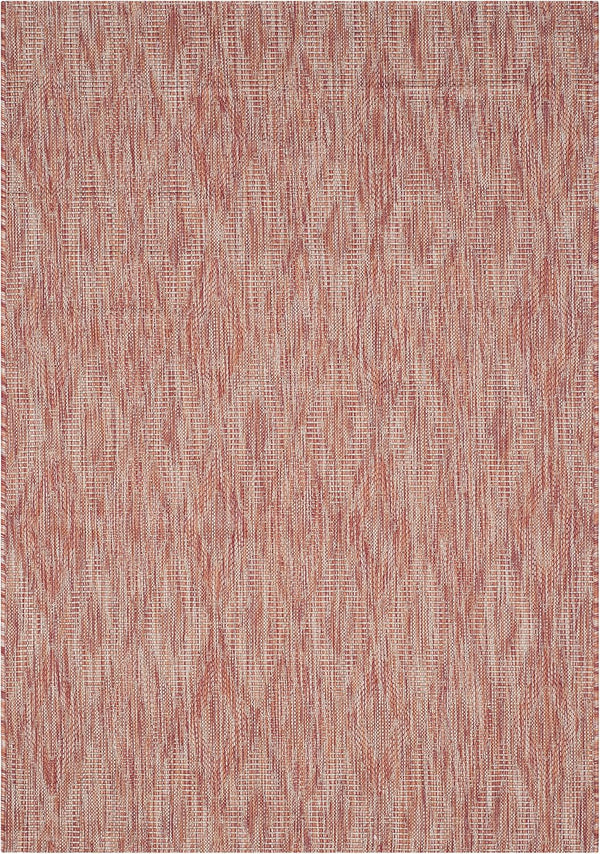SAFAVIEH Courtyard Collection 2' x 3'7" Red CY8522 Indoor/Outdoor Accent Rug for Patio, Backyard, Mudroom