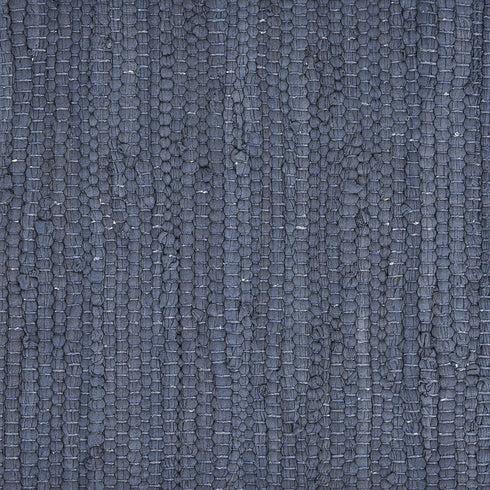 LR Home Solid Deep Blue Place Mat, 1'-1" X 1'-7"