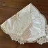 Mausouca Scarf,21 14inch Retro French Oval Doilies, Elegant Velvet Table mats, Coffee Table Tablecloth, Embroidered
