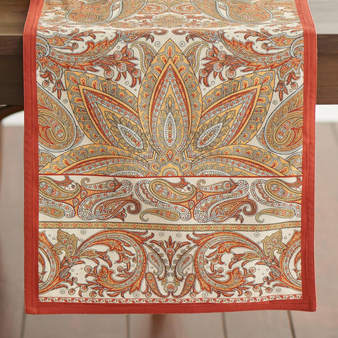 Maison d' Hermine Table Runner, 100% Cotton Double Layer Decorative for Home Kitchen Dining Party, 72 inches Long